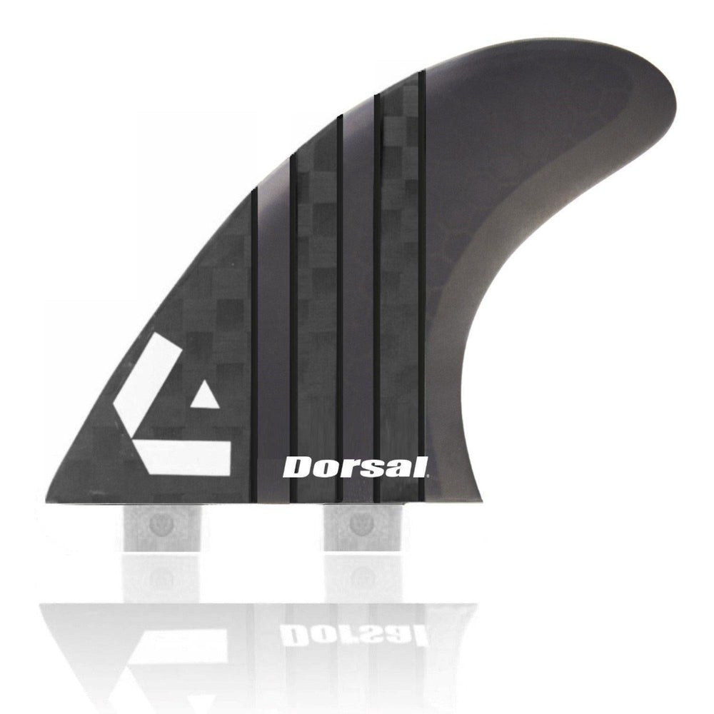 DORSAL Carbon FCS Thruster Fins — Black / Medium / Carbon Honeycomb - view 5