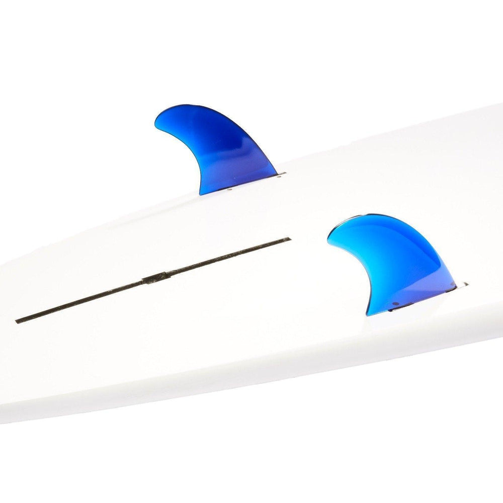 DORSAL Side/Rear Fins — GL Style / Blue / Polycarbonate