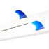 DORSAL Side/Rear Fins — GL Style / Blue / Polycarbonate