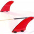 DORSAL Side/Rear Fins — GL Style / Red / Polycarbonate - view 2