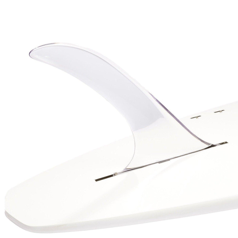 DORSAL Longboard Pintail Fins — 9.75" / Clear / Polycarbonate