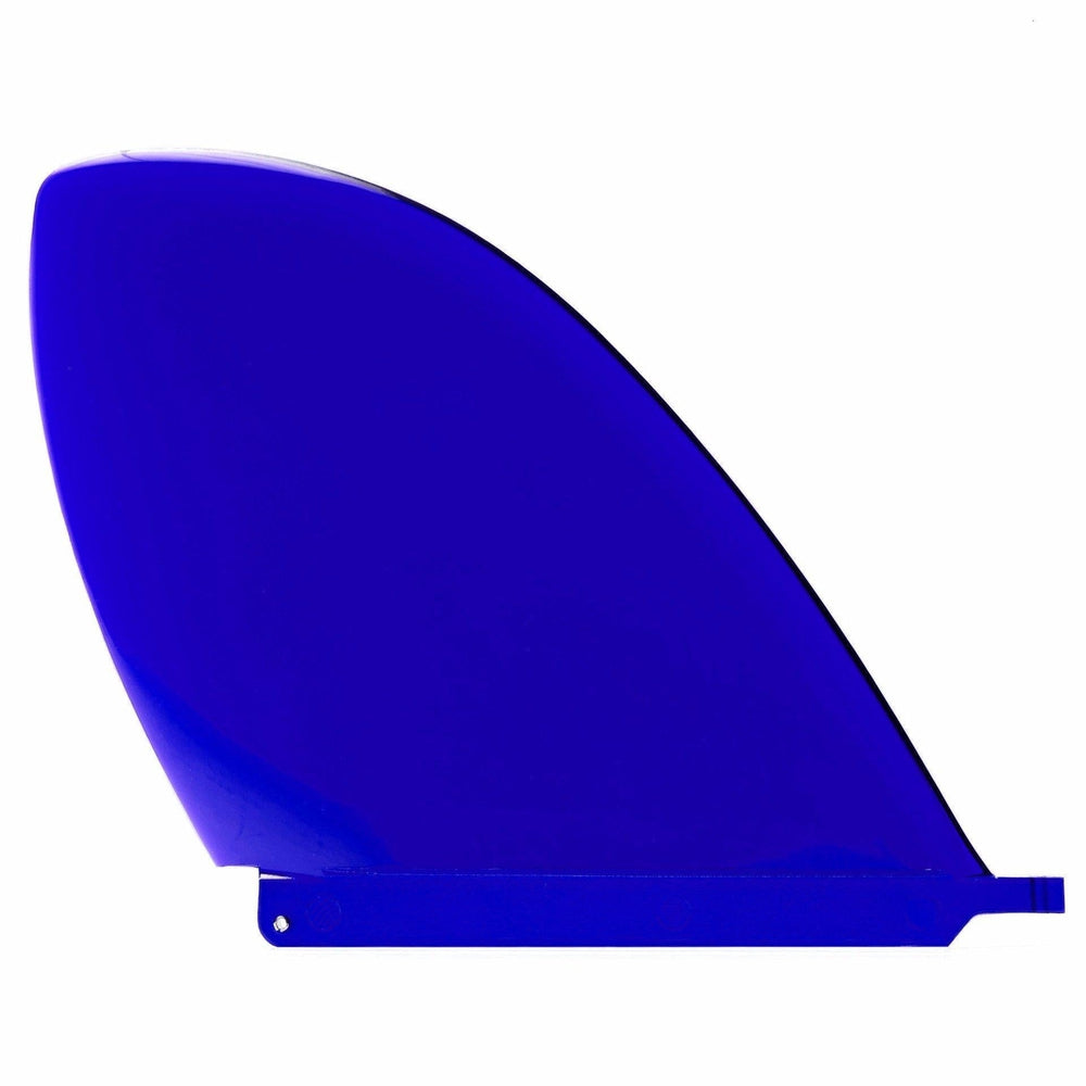 DORSAL Longboard Rudder Fins — 8.5" / Blue / Polycarbonate - view 2