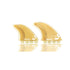 DORSAL Bamboo Quad FCS Fins — Medium / Bamboo / Fiberglass with Bamboo Hexcore - view 4