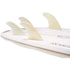 DORSAL Glass Filled FCS Quad Sets — Medium / Natural / Glass Filled Nylon with Flexcore