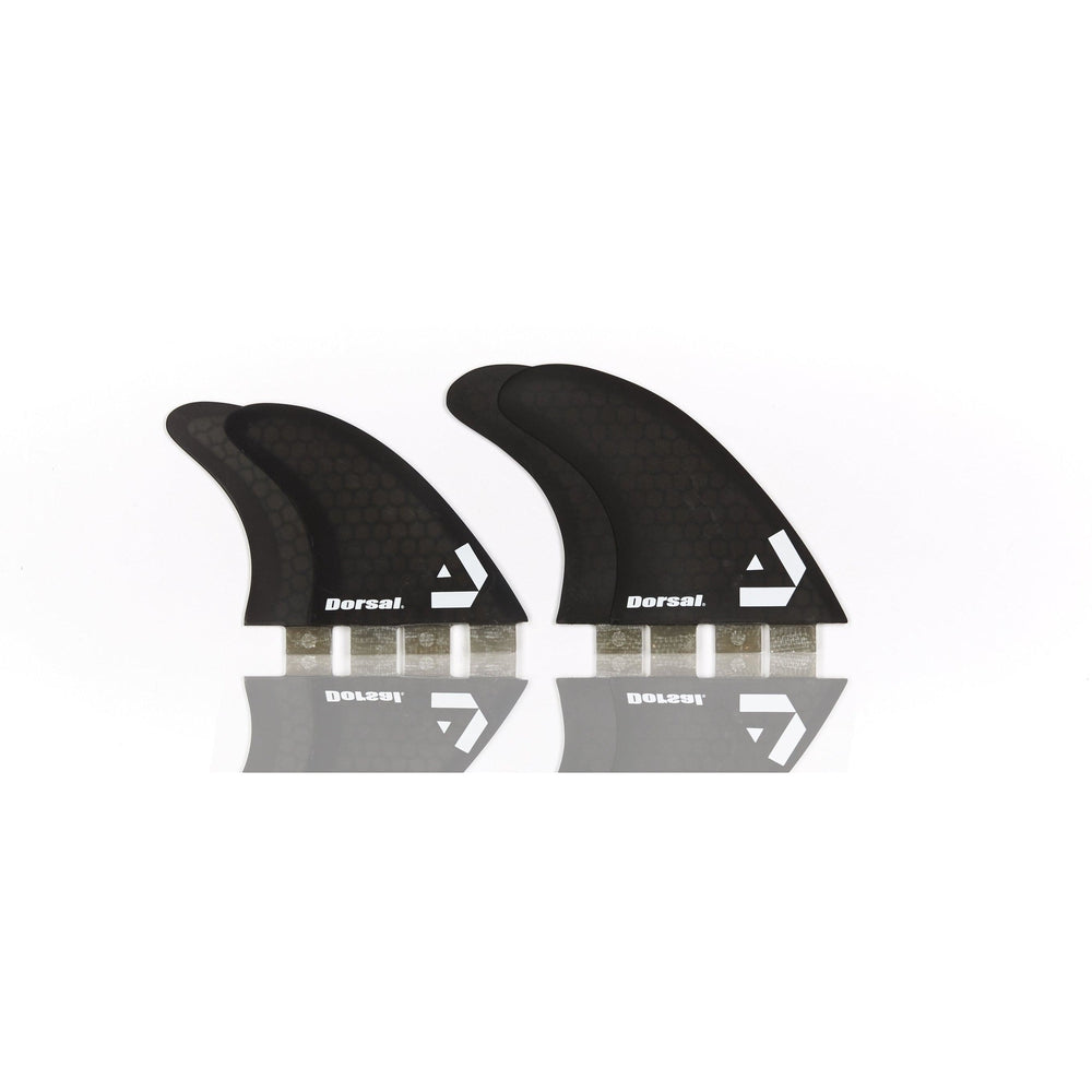 DORSAL Hexcore FCS Quad Fins — Medium / Black / Honeycomb - view 4