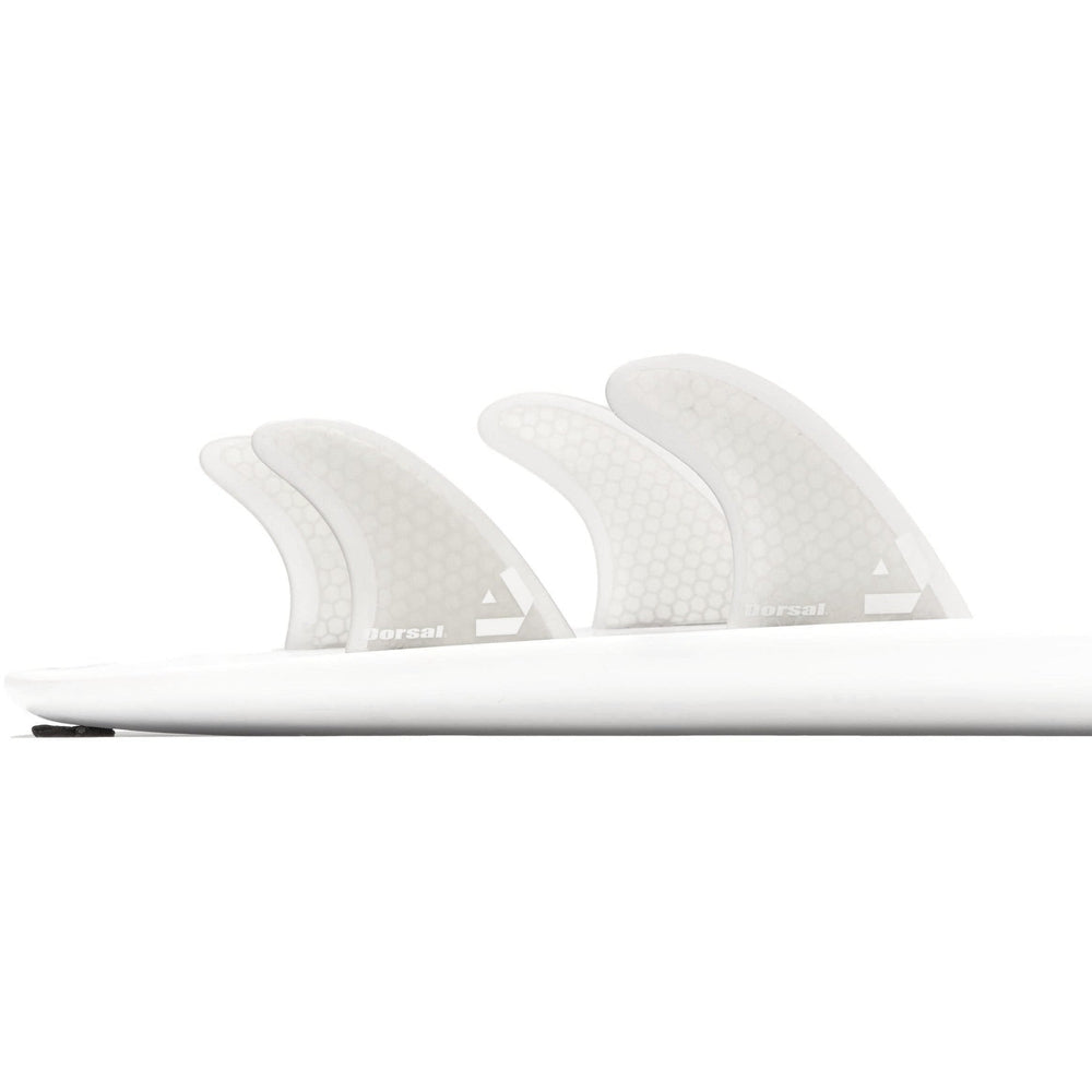 DORSAL Hexcore FCS Quad Fins — Medium / White / Honeycomb - view 3