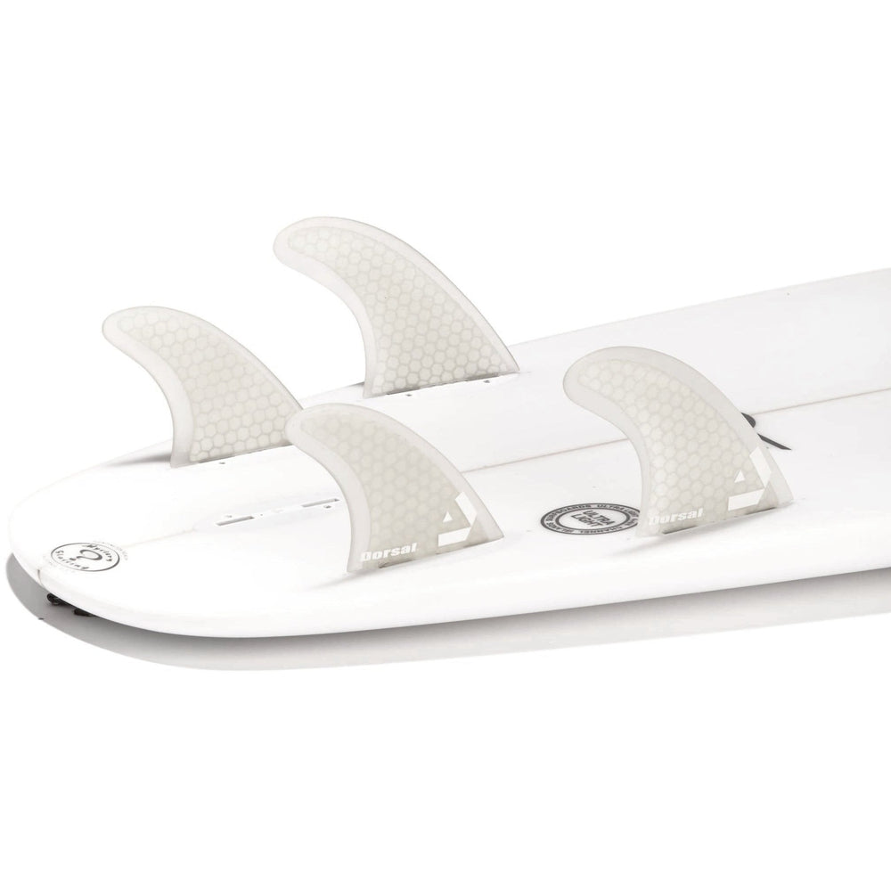 DORSAL Hexcore FCS Quad Fins — Medium / White / Honeycomb - view 2