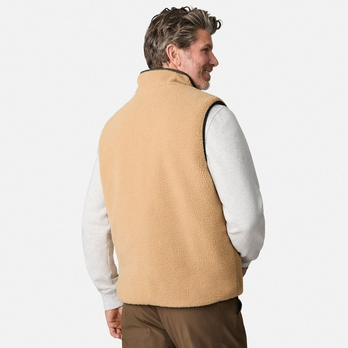 Free Country Men's Atlas II Quilted Reversible Sherpa Vest