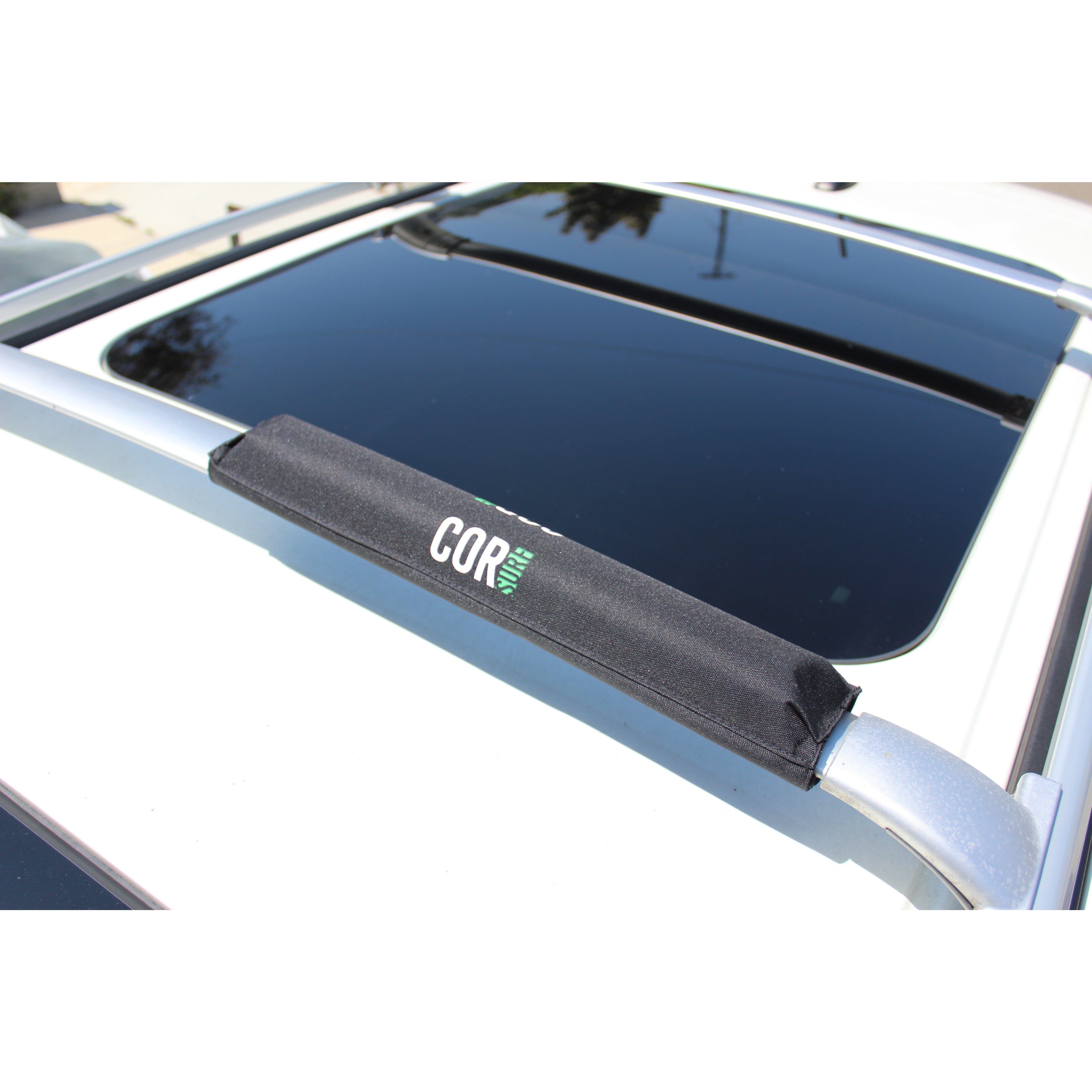 COR Surf Aero Roof Rack Pad with 10' Scratch-Resistant Tie Downs(Flat Bars) — view 7