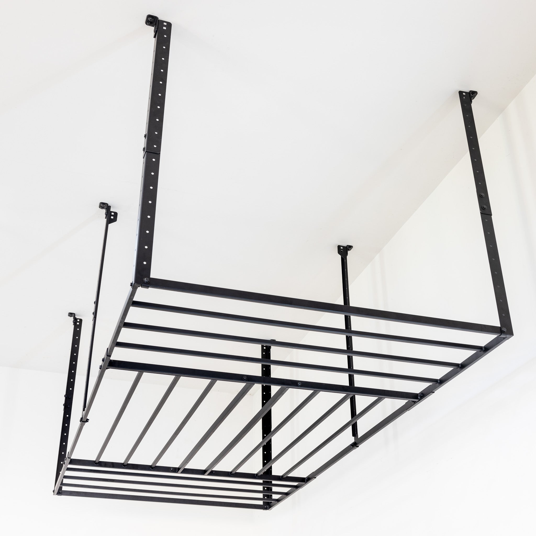 4' x 8' Faber Overhead Garage Storage with Hooks | Holds 700 lbs - product view 2