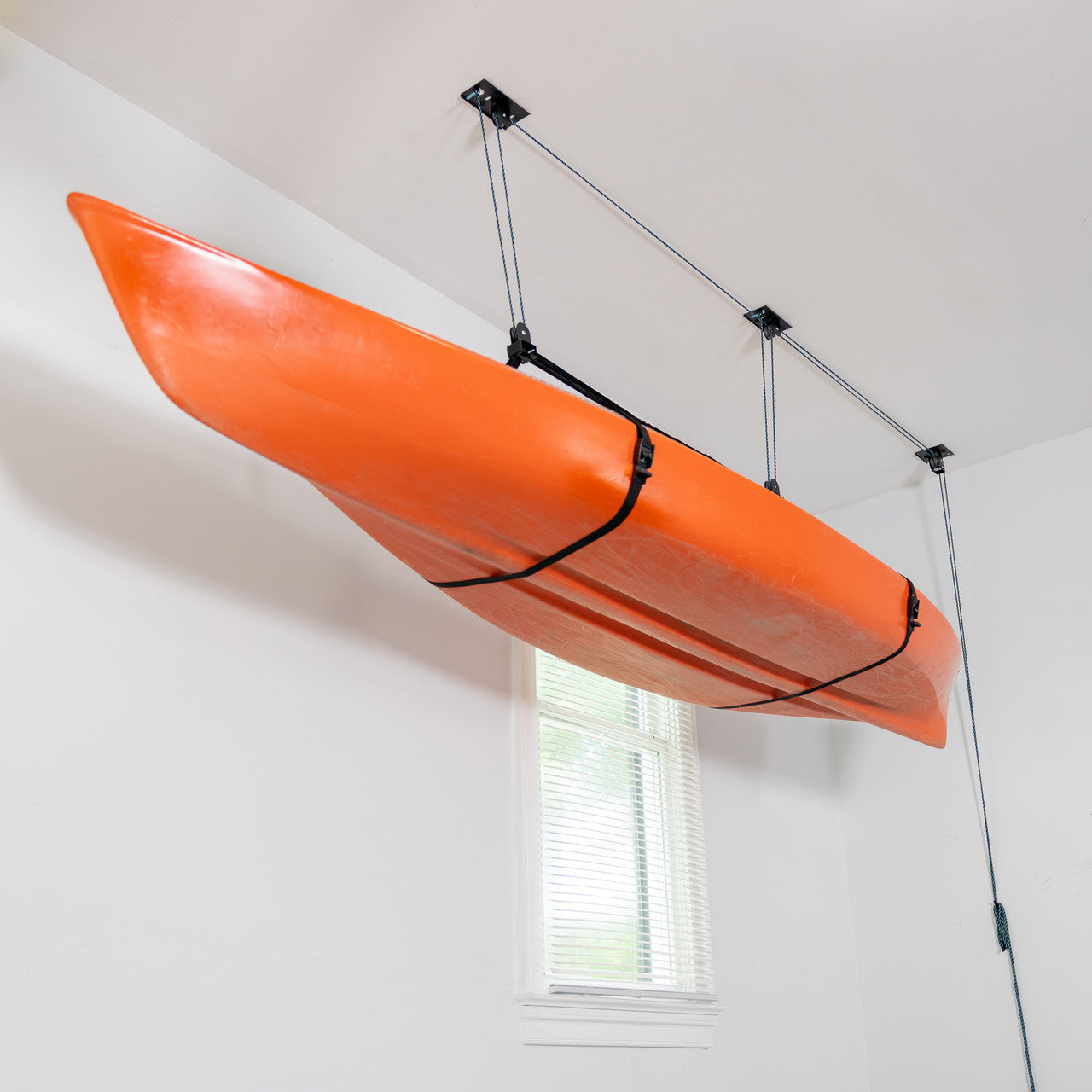 StoreYourBoard EasyLift Kayak Ceiling Hoist, 150 lb — product view 2