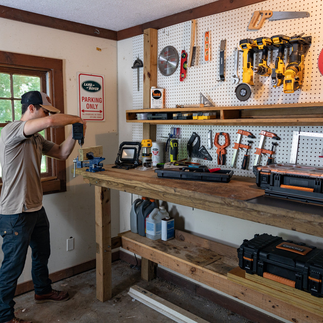 E-Power Tool Organizer | Garage Storage Rack - product view 6