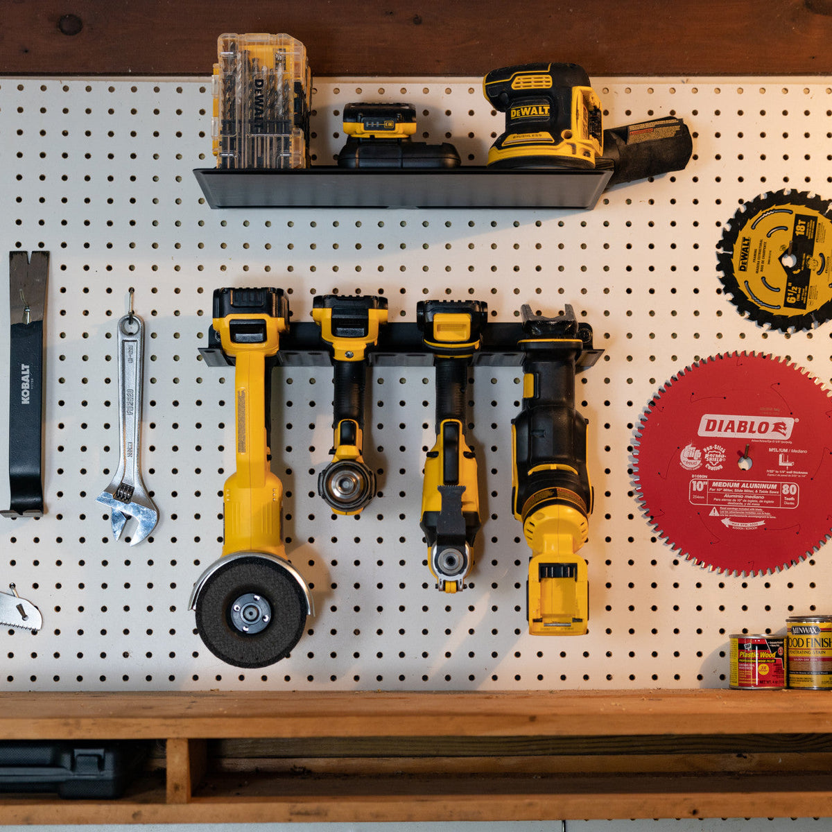 E-Power Tool Organizer & Shelf | Garage Storage Rack - product view 7