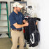 Torrey Pines Golf Bag Storage Rack | Holds 2 Golf Bags - product view 6