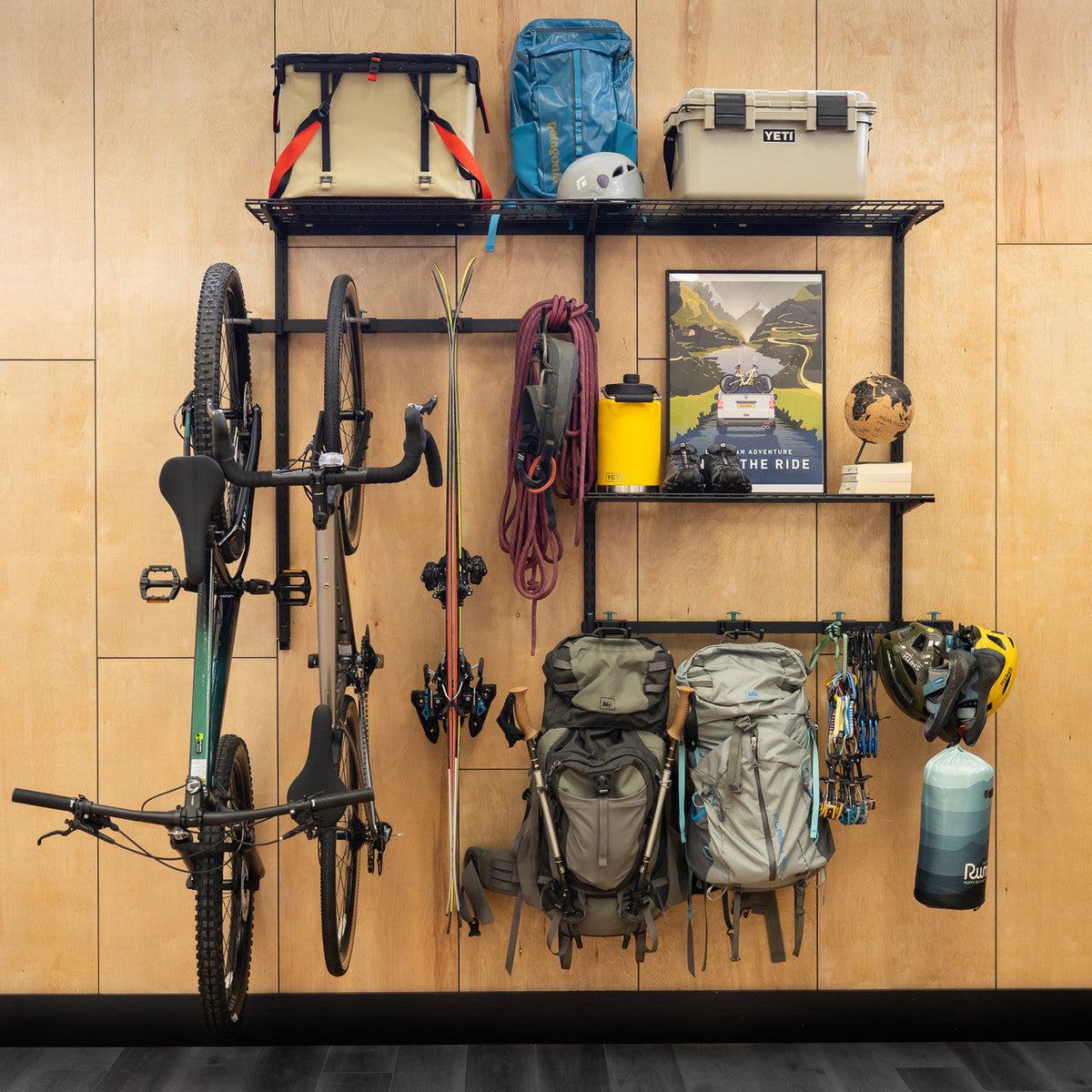G-Adventure Pro | Adjustable Wall Storage System | Holds 500 lbs - product view 1