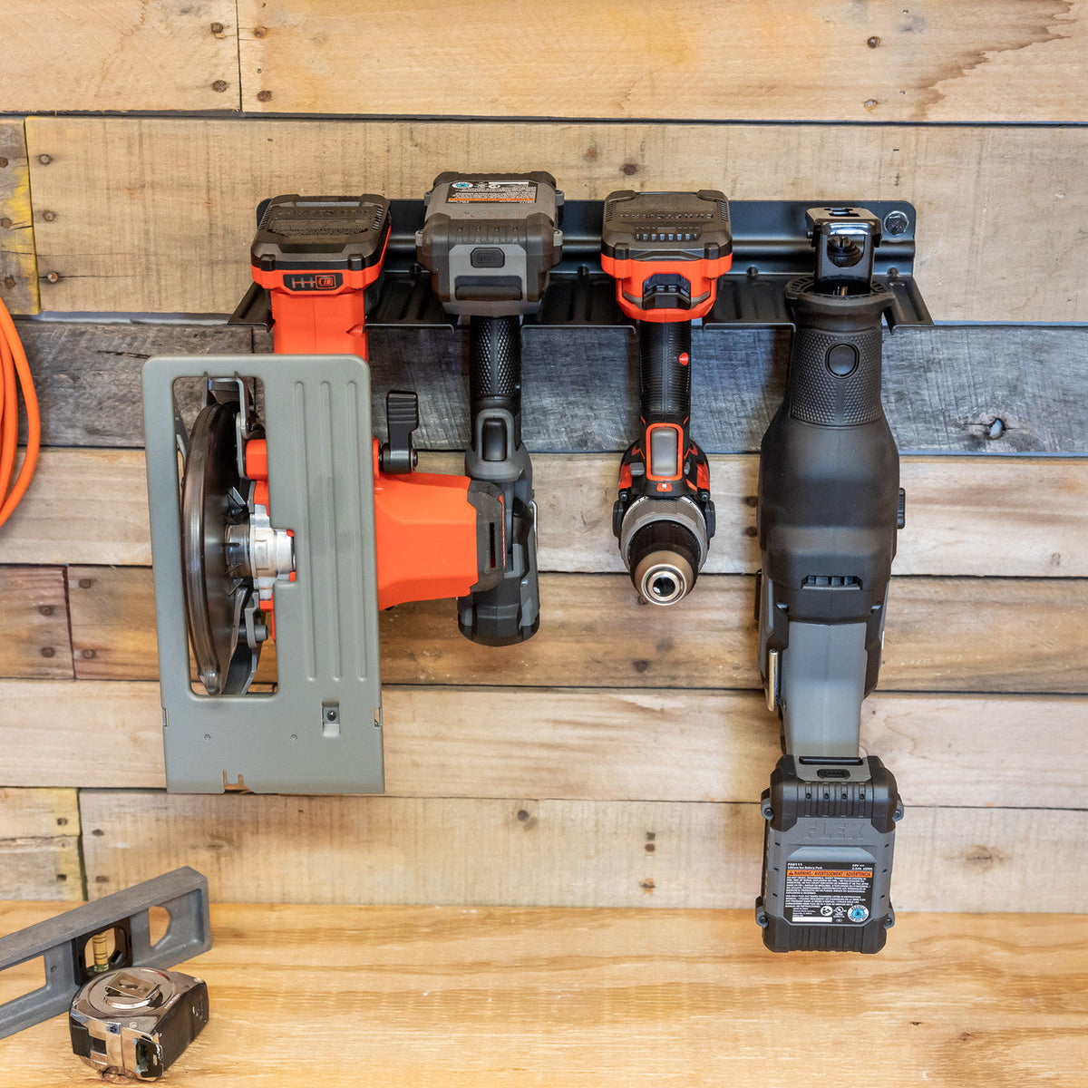 E-Power Tool Organizer | Garage Storage Rack - product view 2