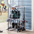 StoreYourBoard Tarpon 10-Rod Fishing Stand — product view 4