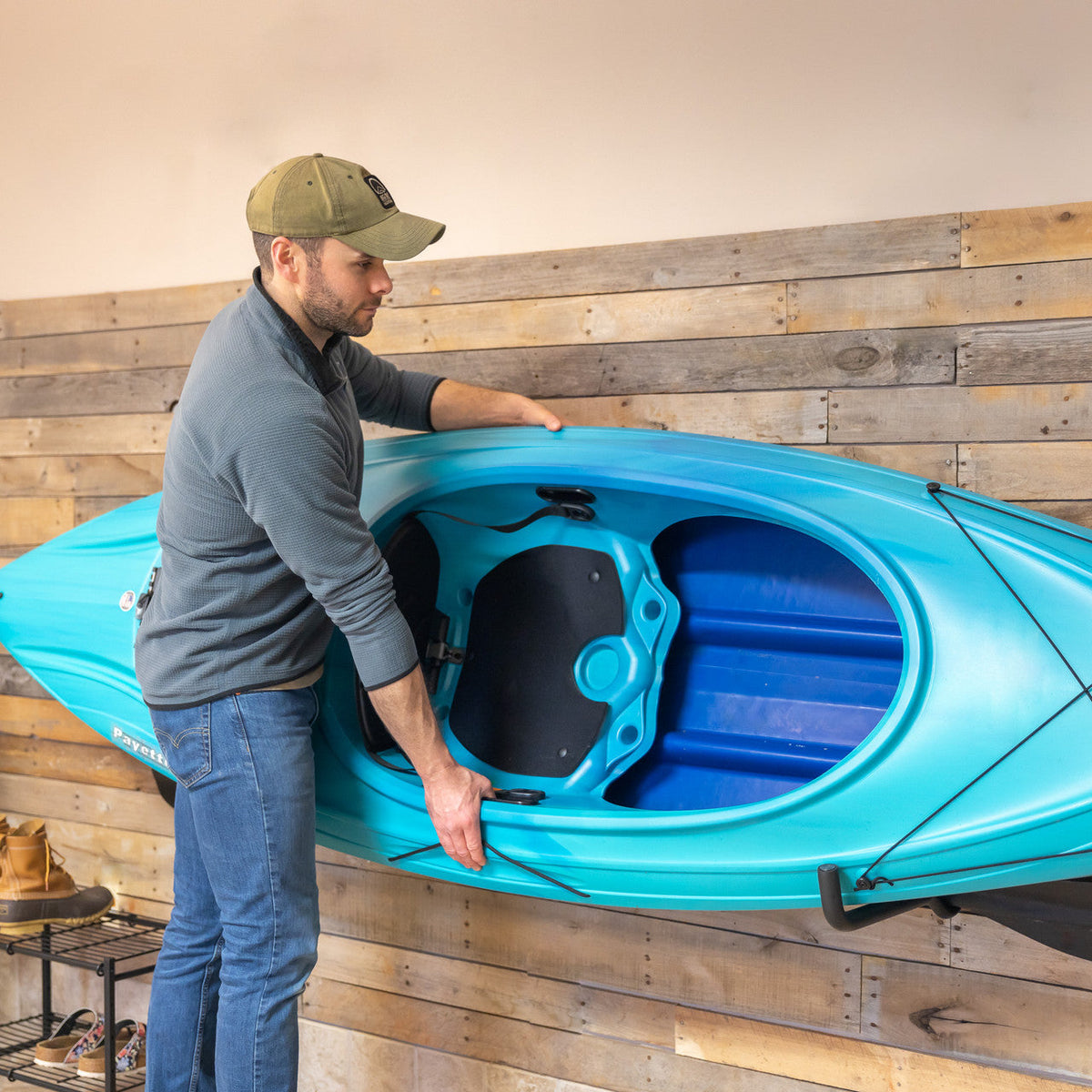 Roanoke Kayak, SUP, & Surfboard Storage Rack | Holds 100 lbs | Pro - product view 7
