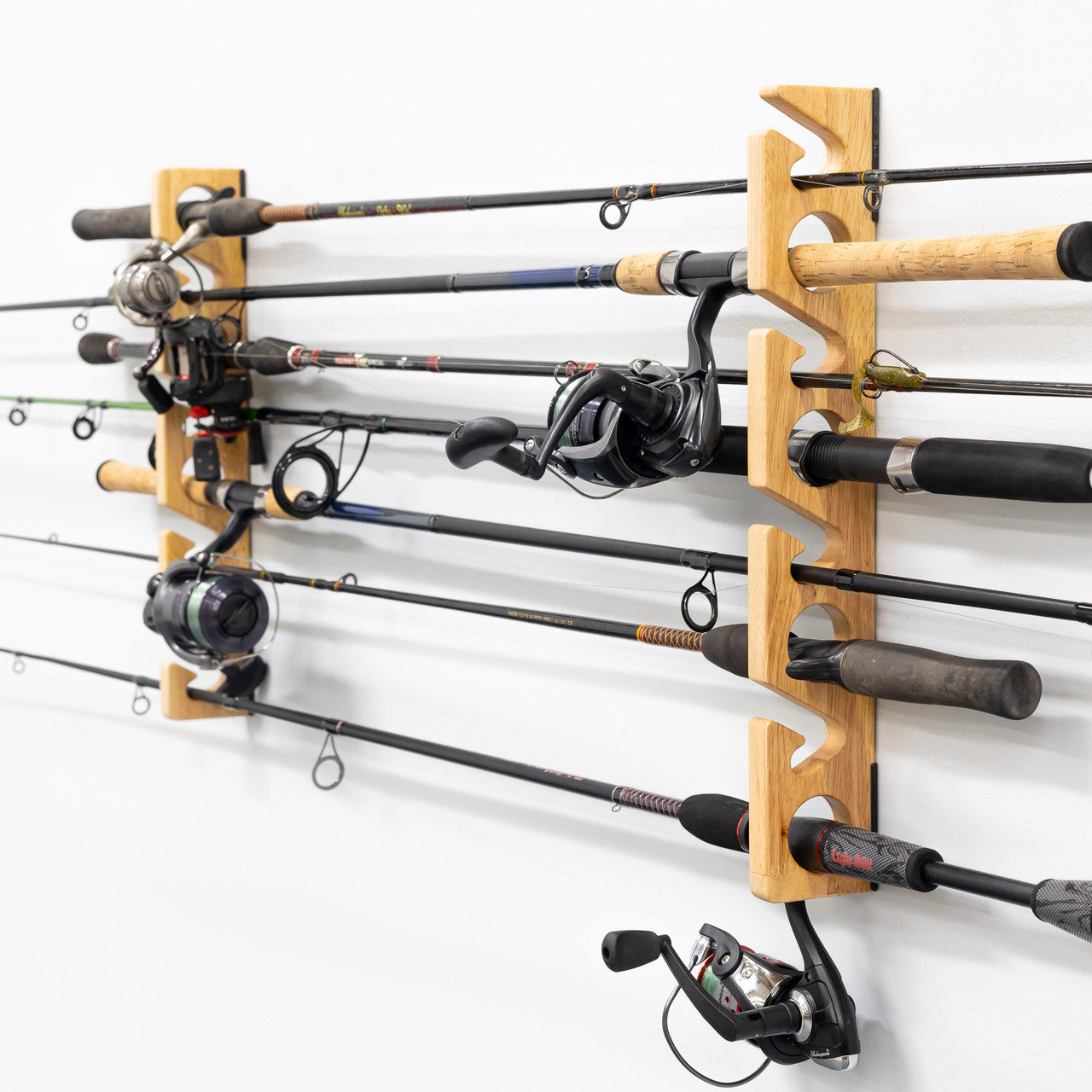 Stillwater Fishing Pole Storage Rack | Holds up to 8 Rods - product view 1