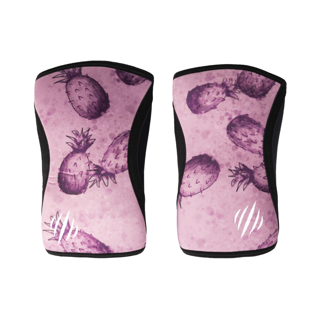 Bear KompleX Knee Sleeves - Bethany Flores Signature Pineapple by Bear KompleX
