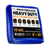White Duck 8’ x 10’ Super Heavy Duty Poly Tarp