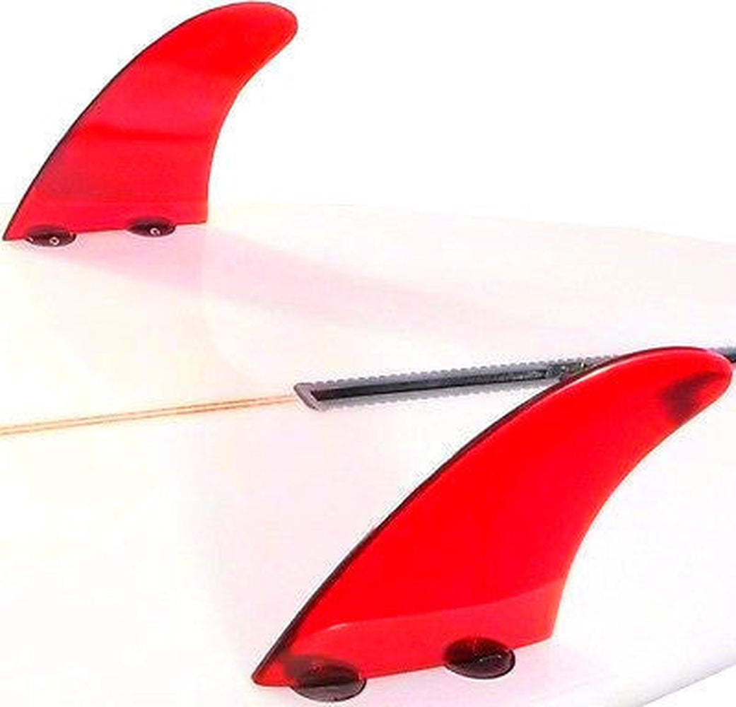 DORSAL Twin Fins — Red / Medium / Polycarbonate - view 2