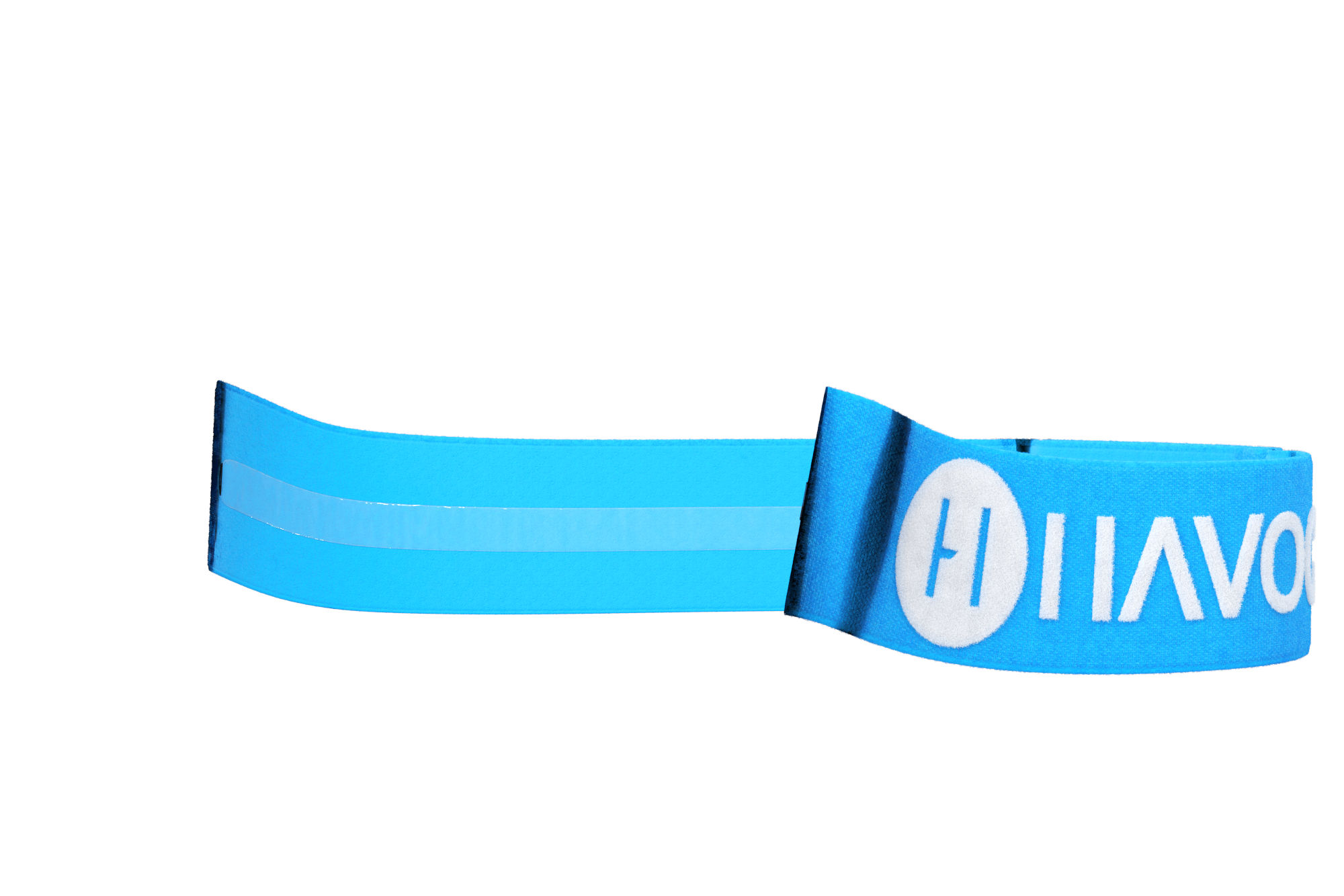 Havoc Blue Goggle Strap — Helios & Infinity — product view 1