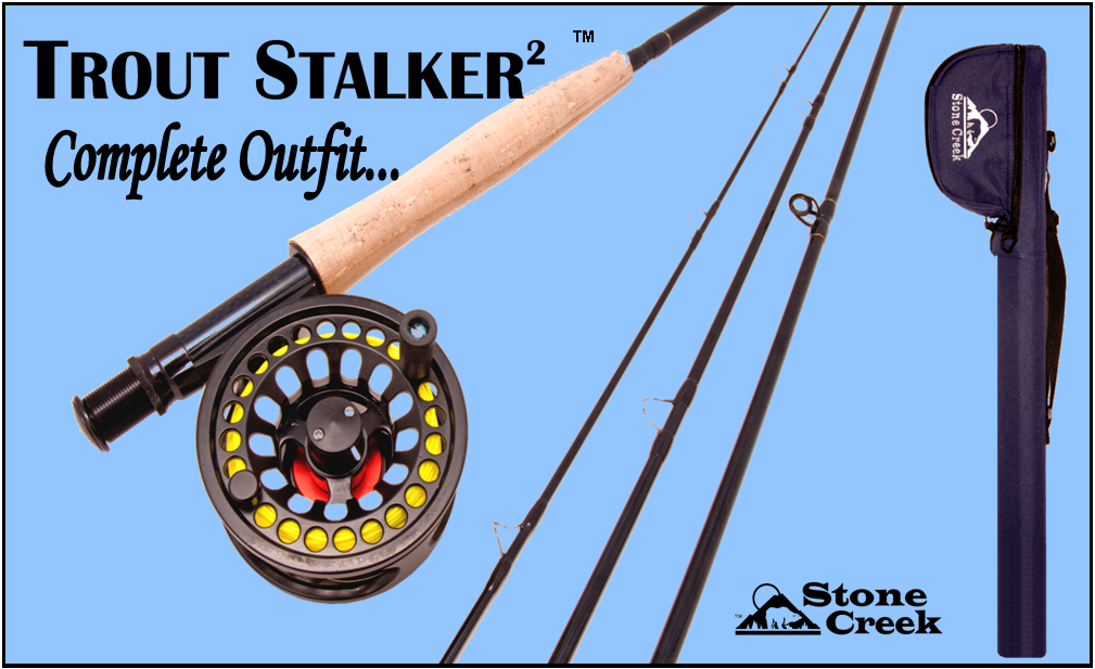 Stone Creek Cutthroat Fly Rod and Reel Outfit by Stone Creek Outfitters