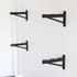 1' x 4' DIY Wall Shelf Brackets | Heavy Duty Garage Wall Shelves - product view 2
