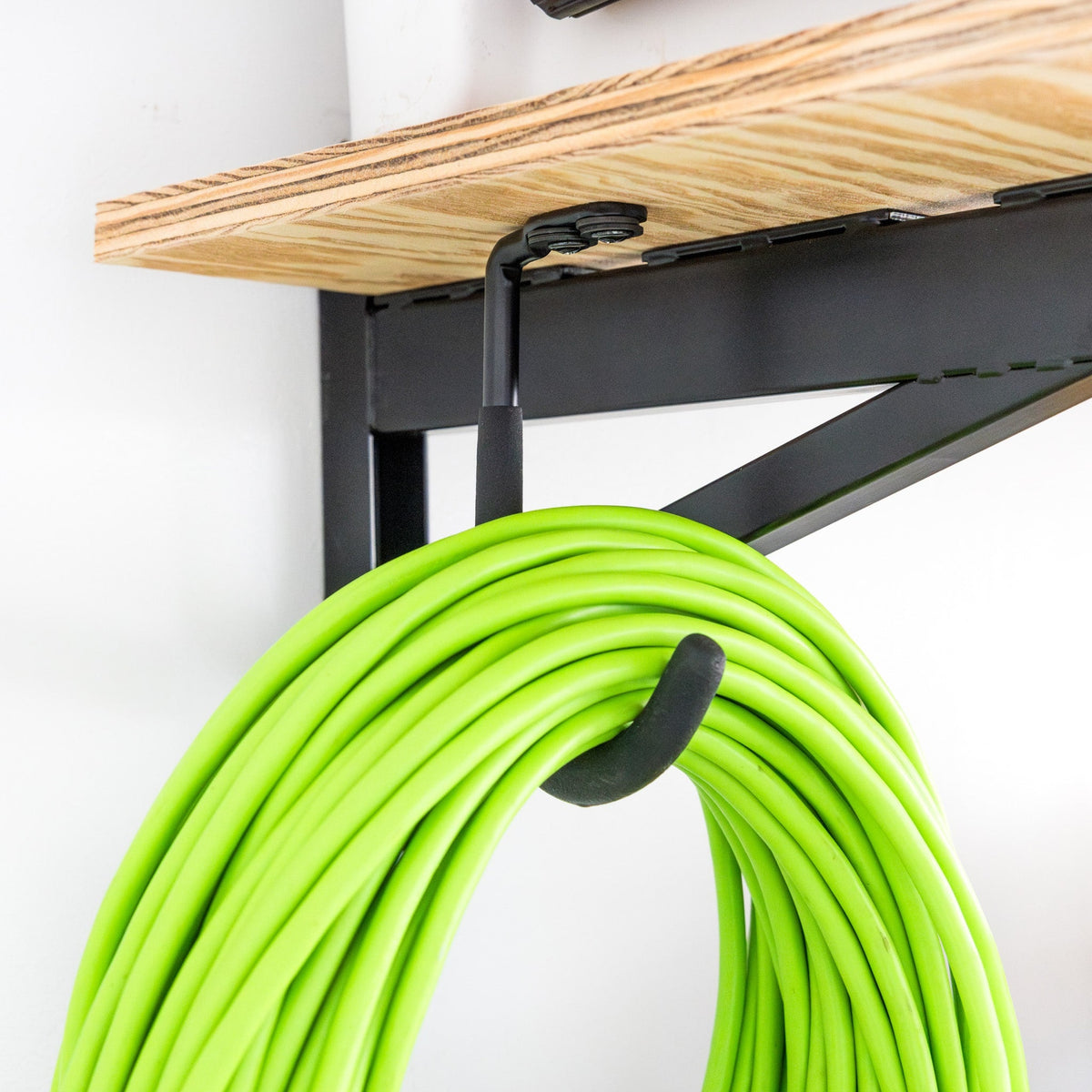 1' x 4' DIY Wall Shelf Brackets | Heavy Duty Garage Wall Shelves - product view 5