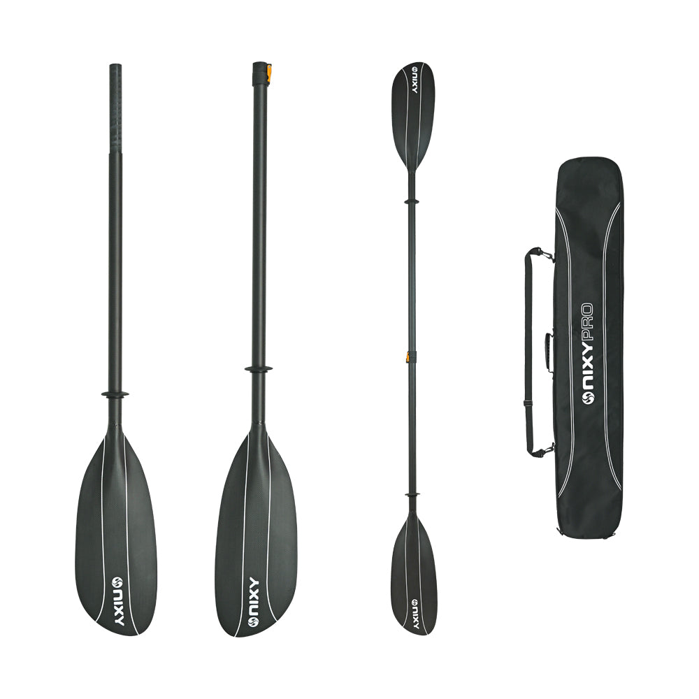 NIXY 2-Piece Kayak 100% Carbon Fiber Pro Paddle