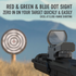 Pinty Nova 4-in-1 Tactical Reticle Dot Sight