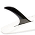 DORSAL Longboard Pintail Fins — 9.75" / Black / Polycarbonate