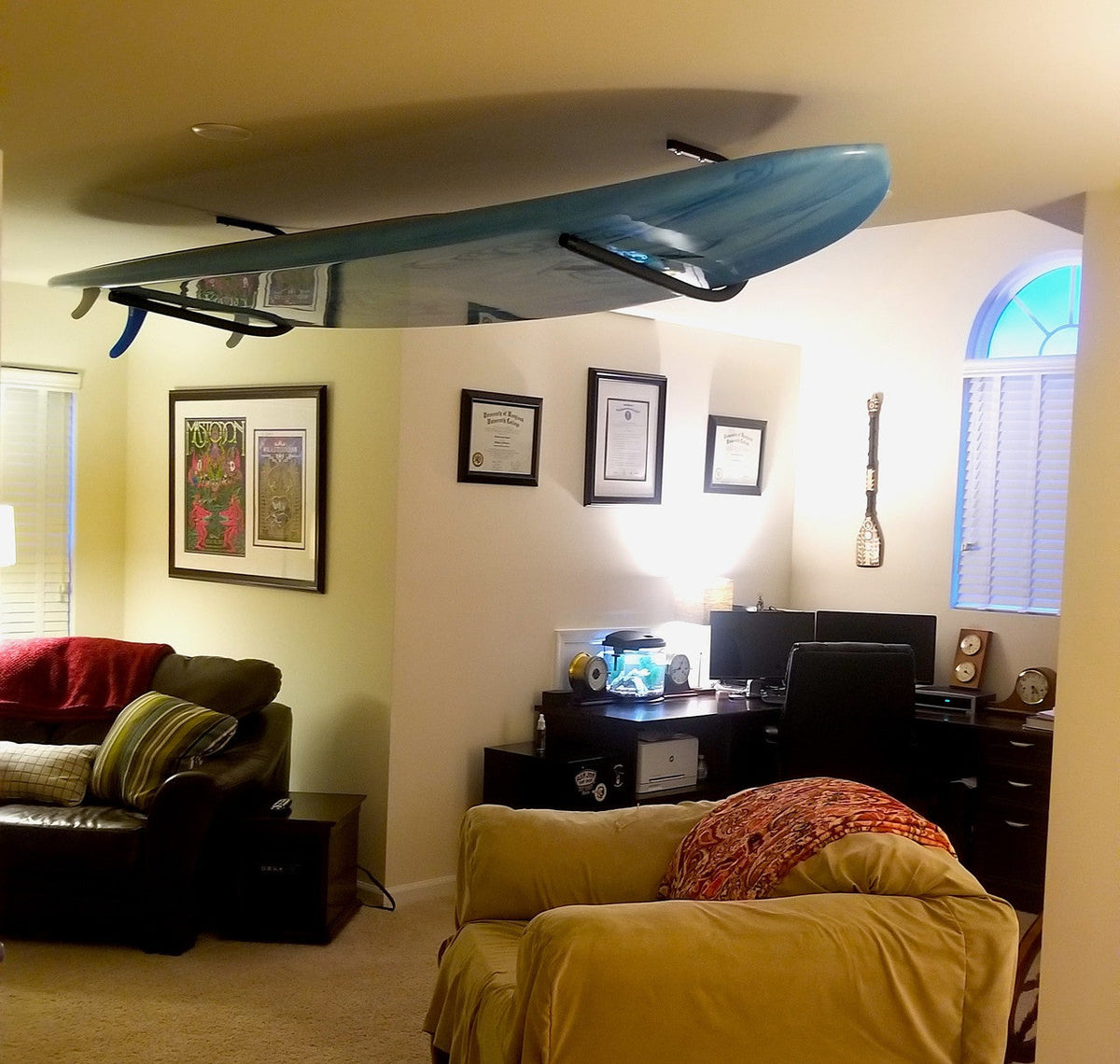 Hi-Port 1 | SUP Storage Ceiling and Wall Hooks | Holds 50 lbs - product view 22