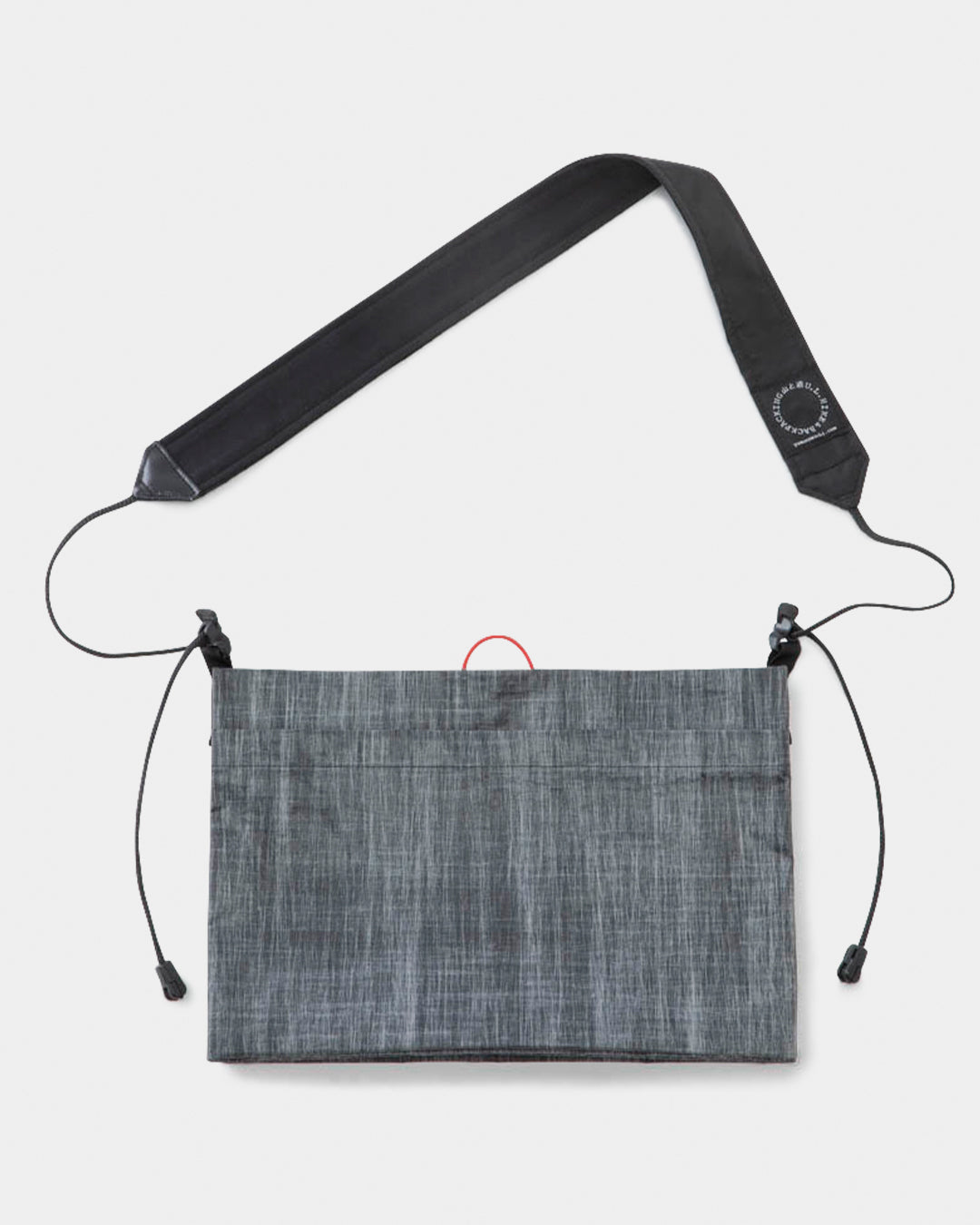 Yamatomichi Sacoche in X-Pac Black Heather with black shoulder strap
