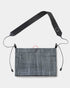 Yamatomichi Sacoche in X-Pac Black Heather with black shoulder strap