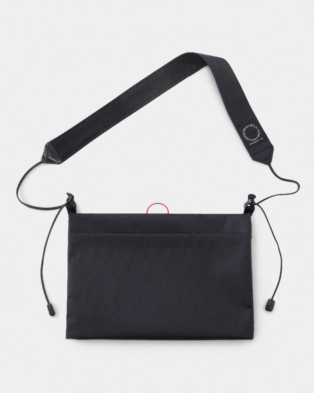 Yamatomichi Sacoche in X-Pac Black with black shoulder strap