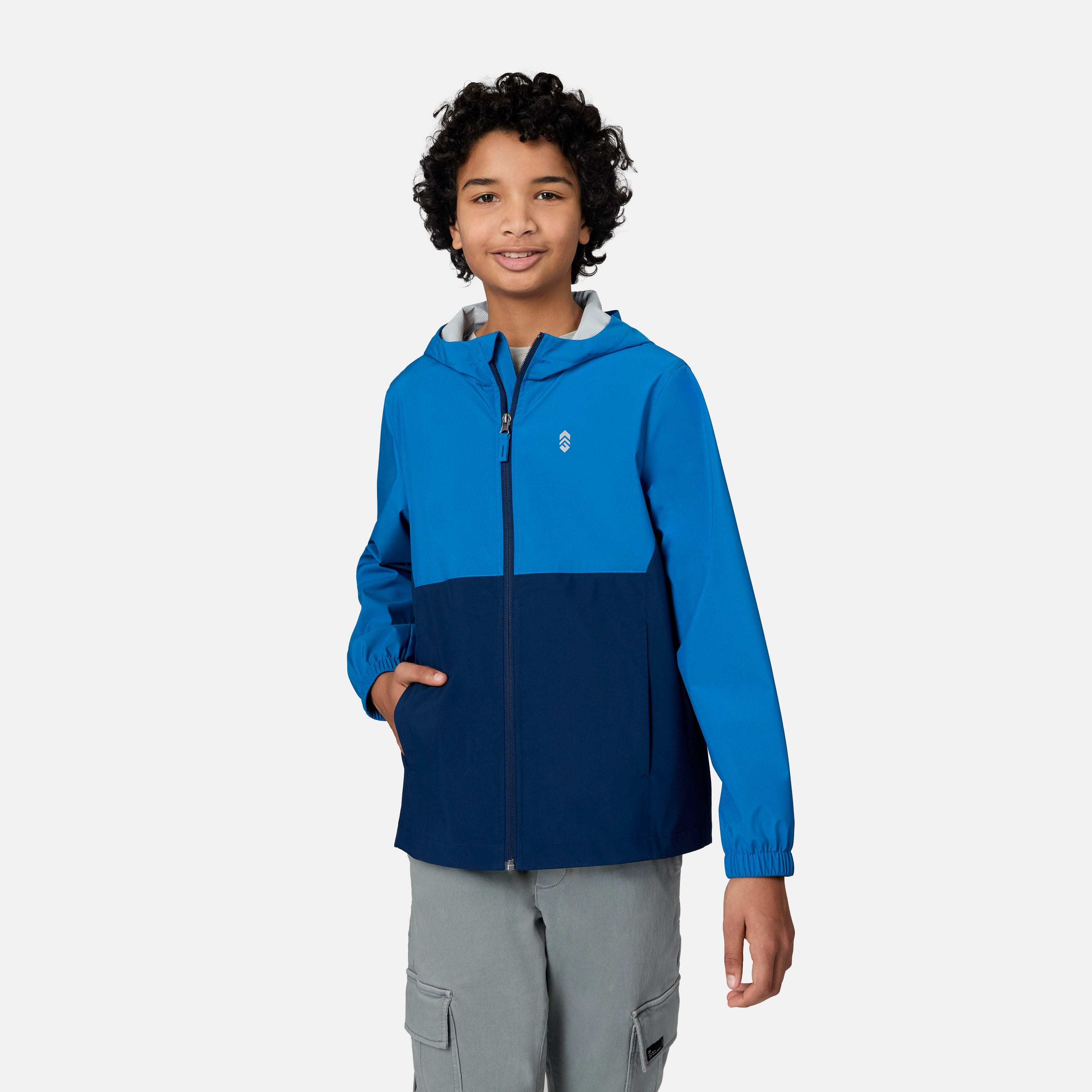 Free Country Boys' Hydro Lite Playful X2O Rain Jacket