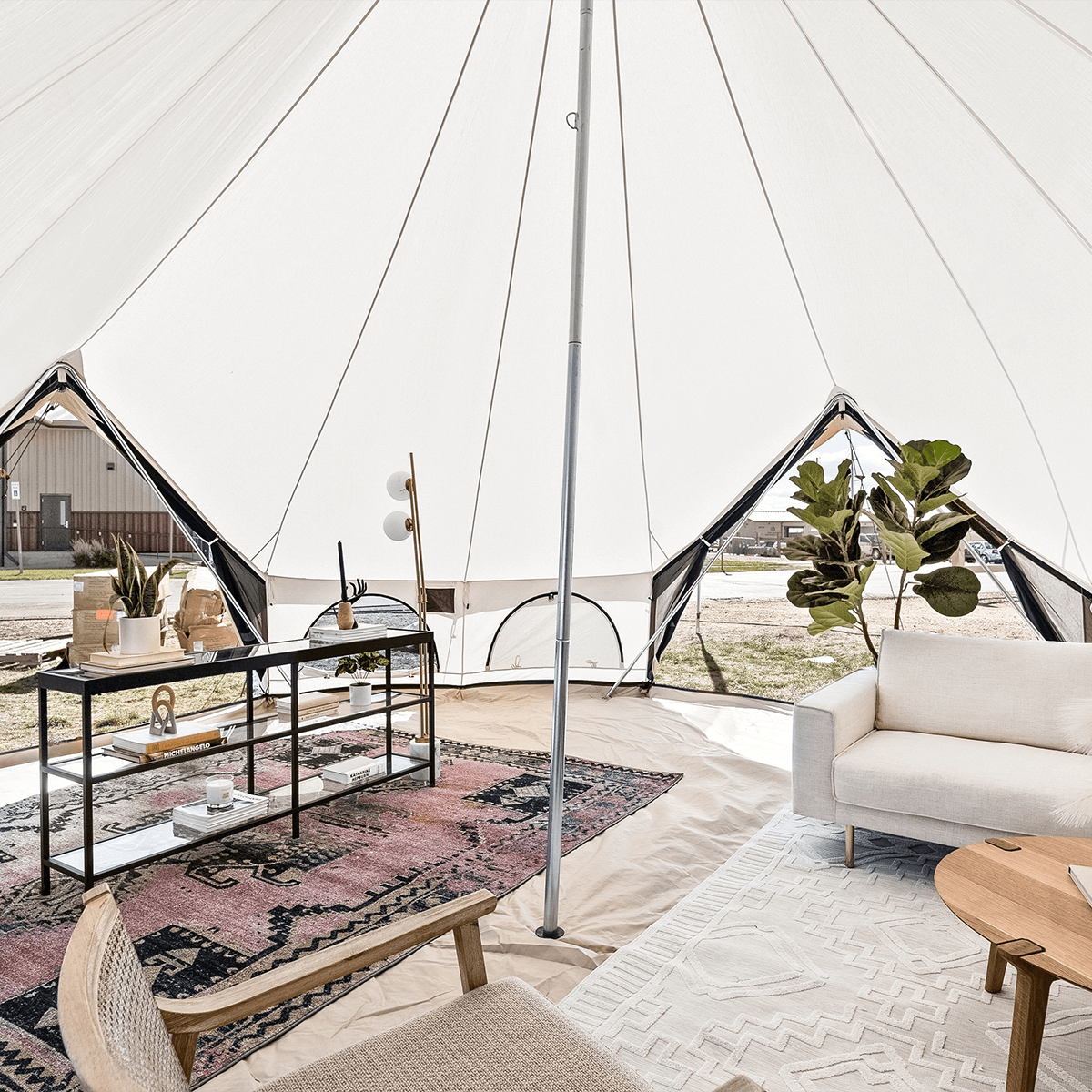White Duck 23' Avalon Optimus Bell Tent