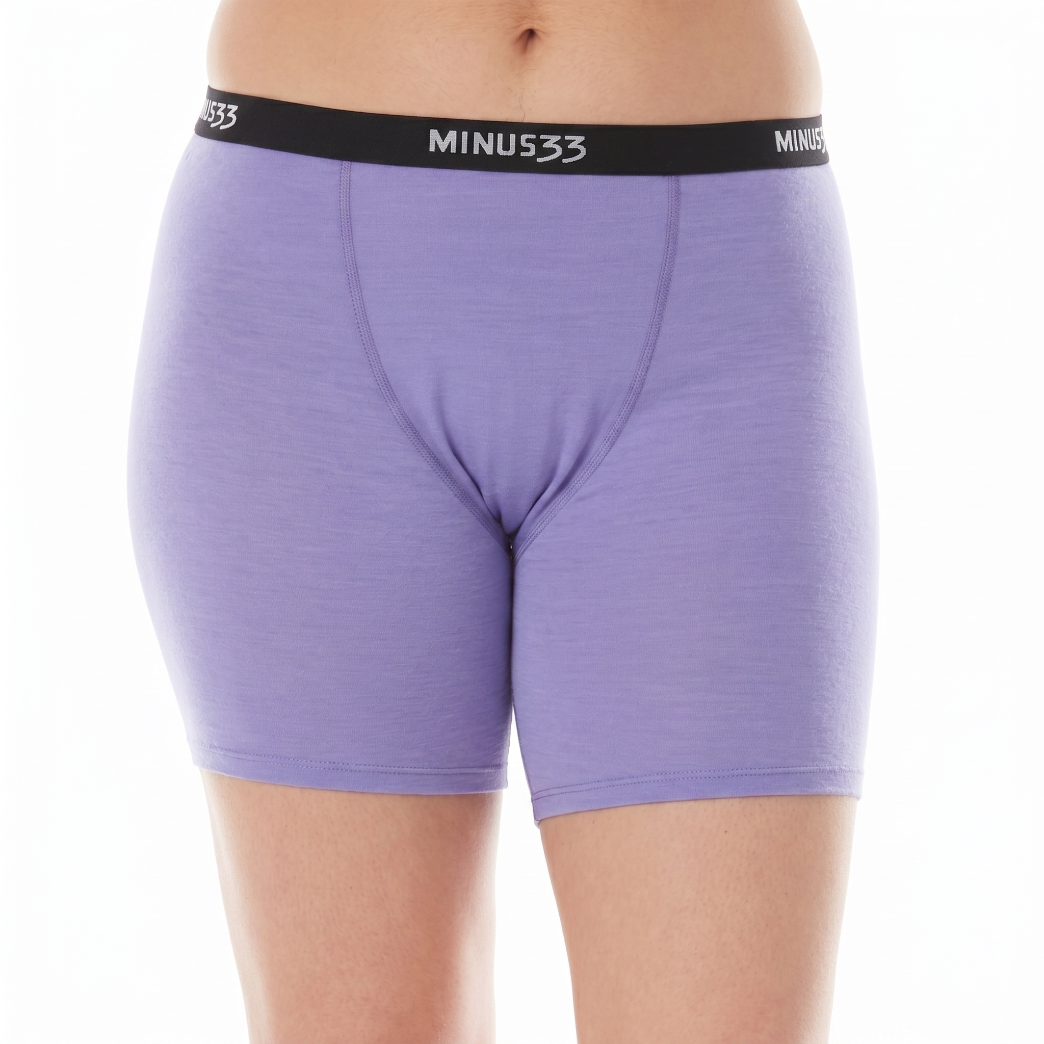 Natural merino wool women's underwear boyshorts