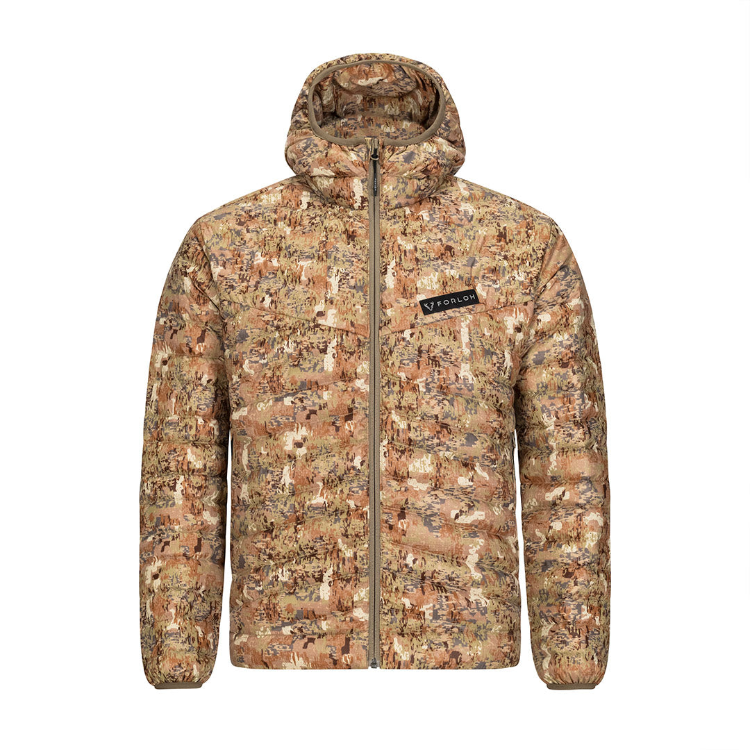 Men's ThermoNeutral Down Hooded Jacket by FORLOH