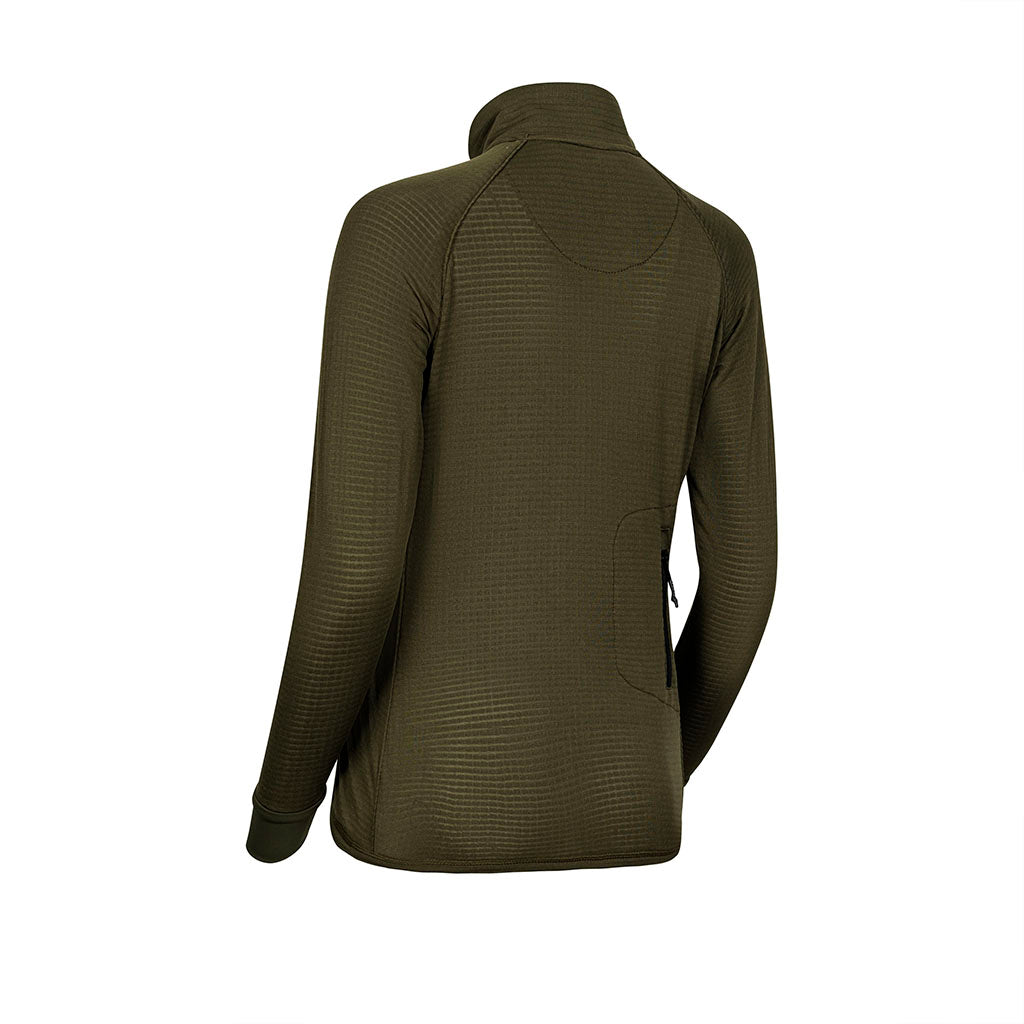 Women's Polartec® Power Grid Half-Zip Midlayer by FORLOH
