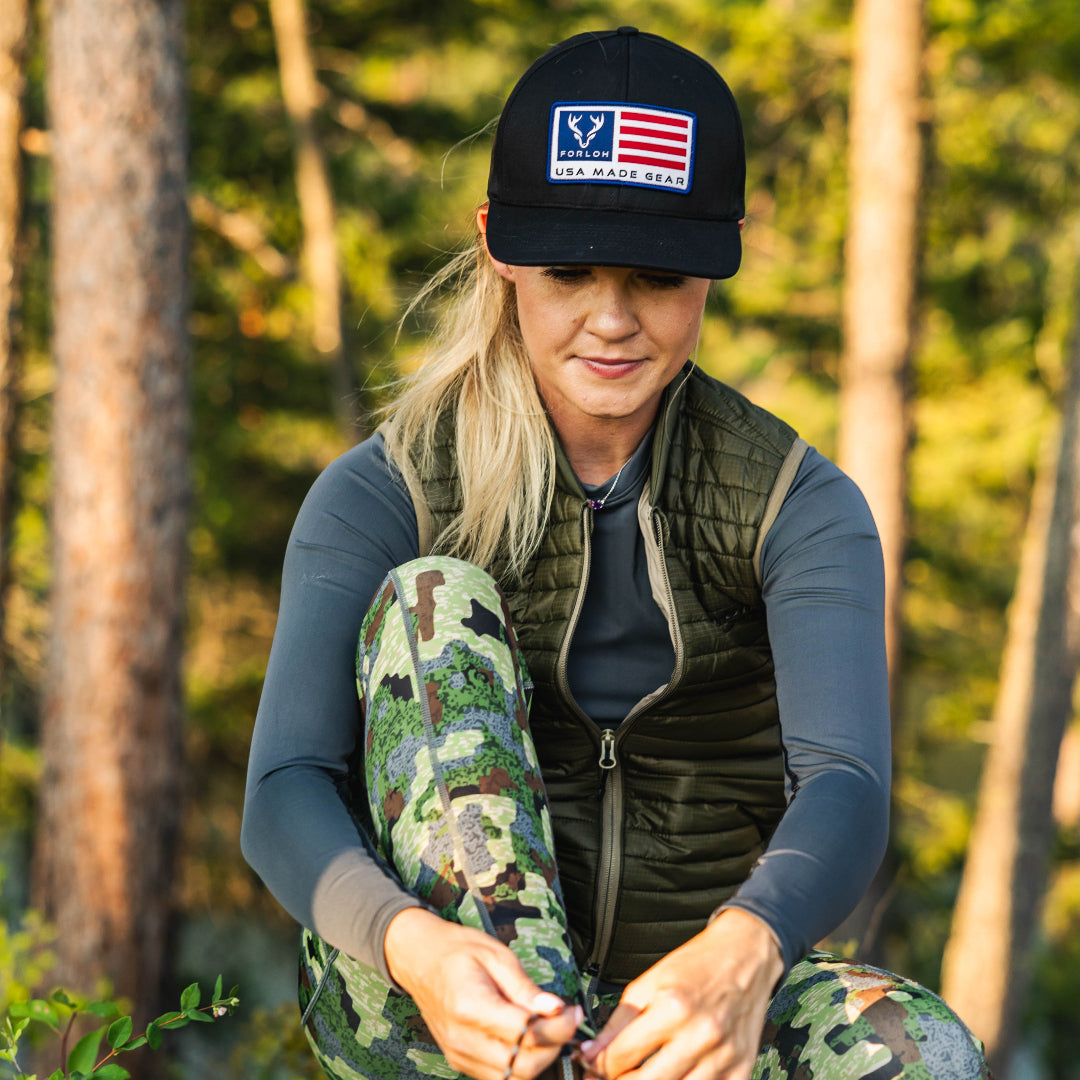 USA Flag Patch Twill Hat by FORLOH