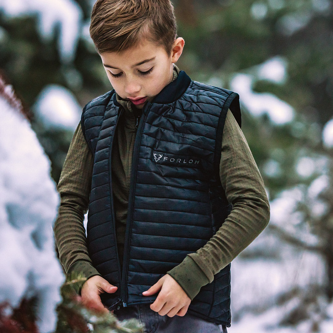 Youth Merino Hi-Loft Insulator Vest by FORLOH