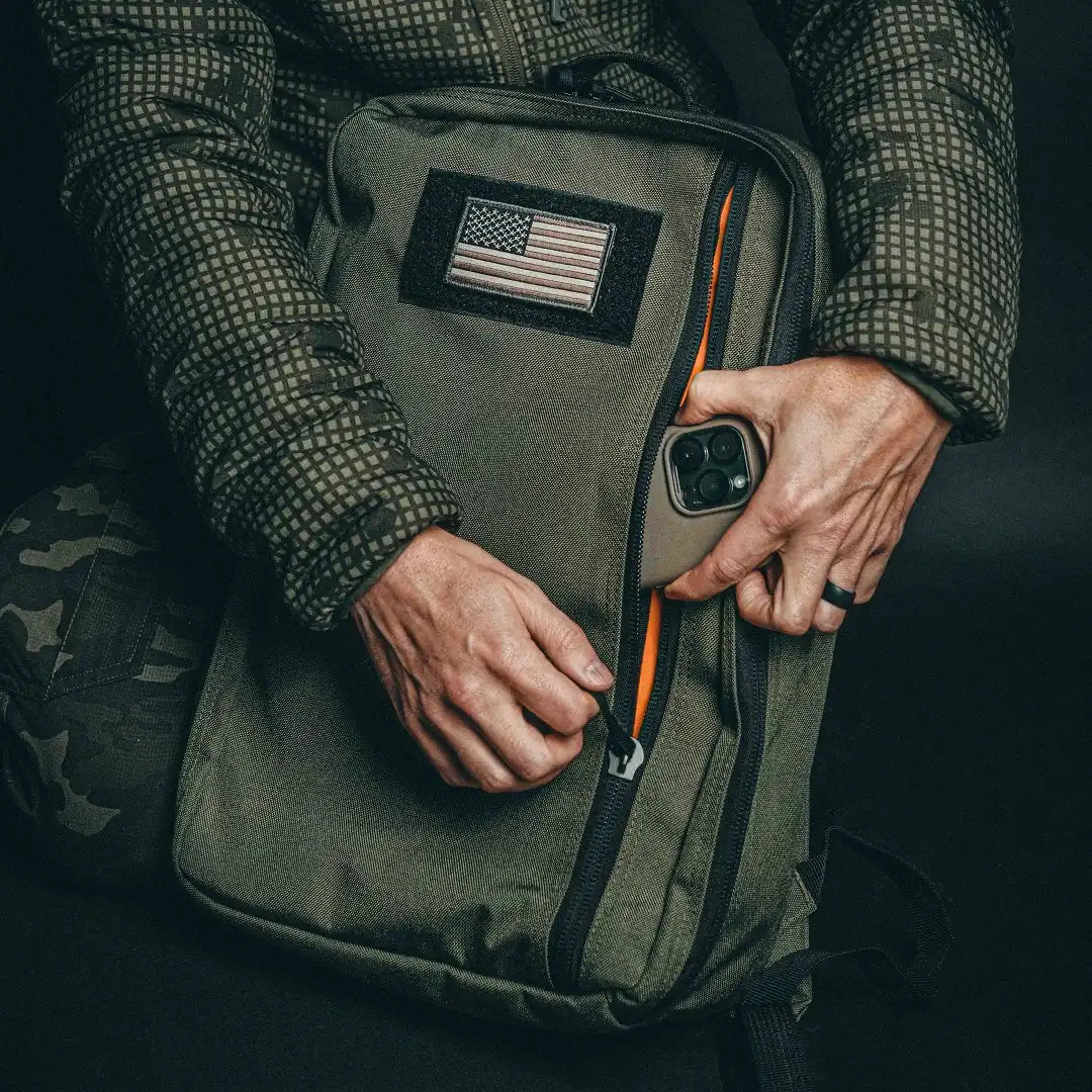 Recycled Firefighter 24 Hour Backpack — product view 12