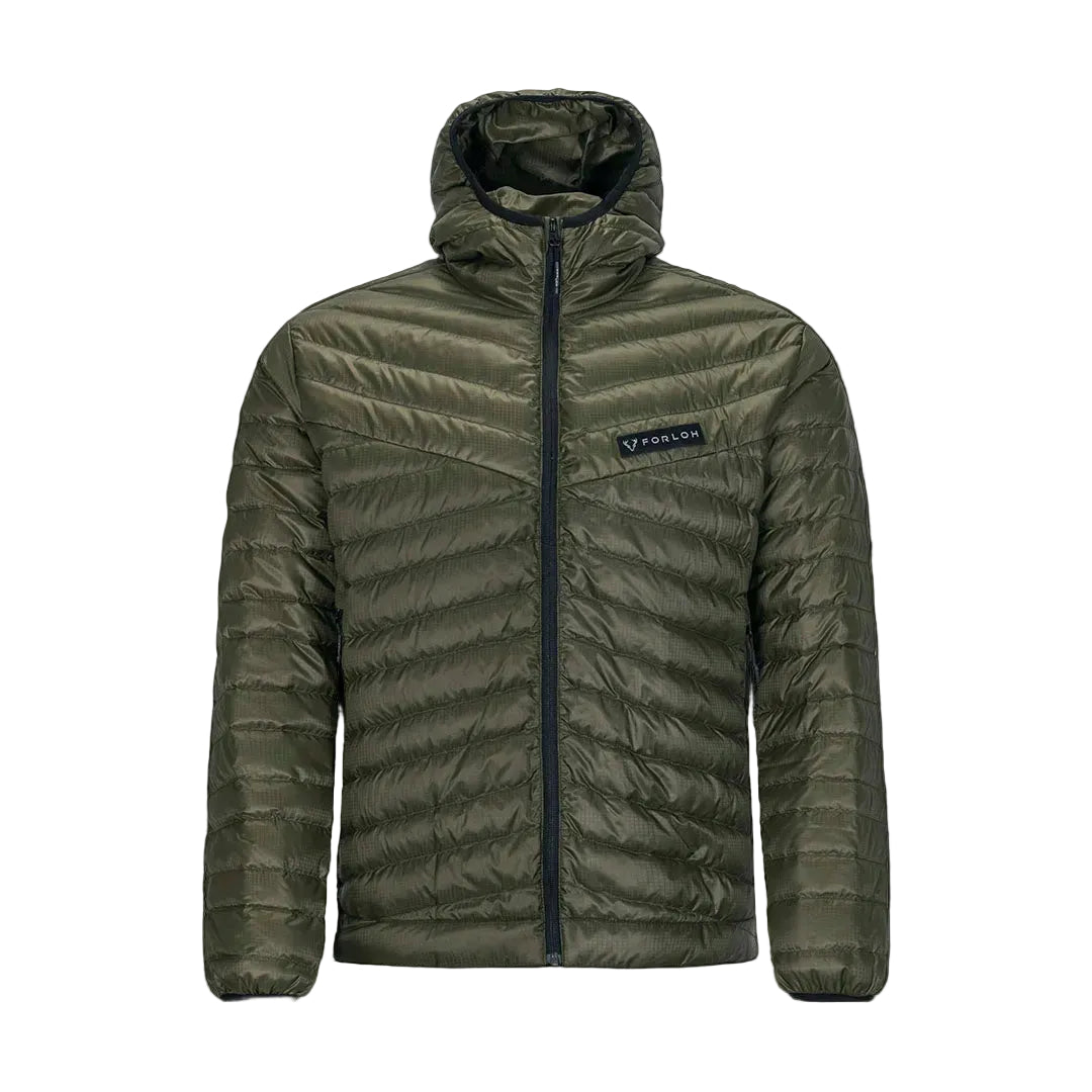 Men's ThermoNeutral Down Hooded Jacket by FORLOH