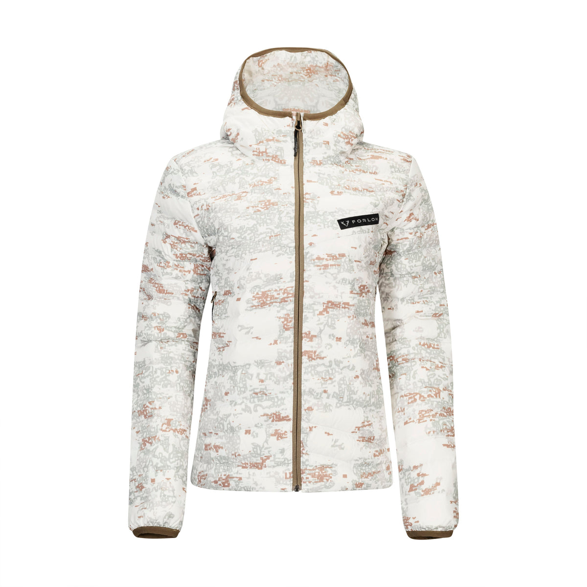 Women's ThermoNeutral Down Hooded Jacket by FORLOH