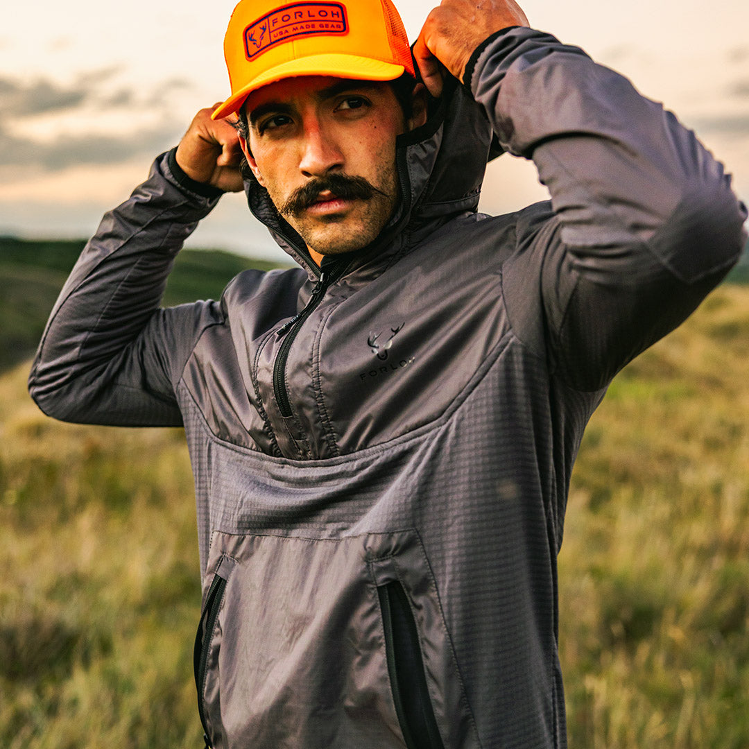 Men’s Polartec® Power Grid™ Anorak by FORLOH