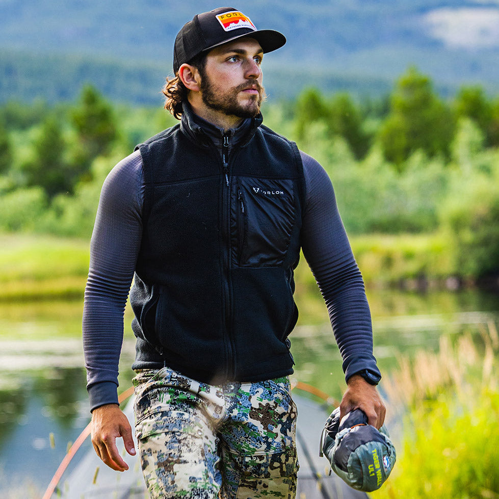 Men’s Polartec® 200 Fleece Vest by FORLOH