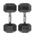 Barbell Standard Rubber Hex Dumbbells - view 1